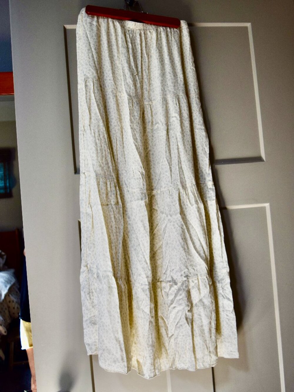 Brandy Melville Izzy Tiered Maxi Skirt